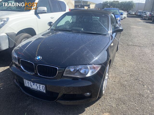 2009 BMW 125I BODYSTYLE E88 MY09 CONVERTIBLE