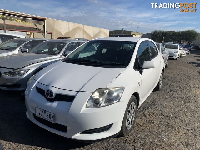 2009 TOYOTA COROLLA ASCENT ZRE152R MY09 HATCHBACK