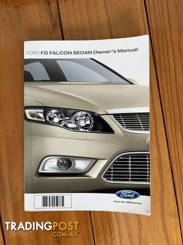 Owner’s Manual Ford FG Falcon Sedan