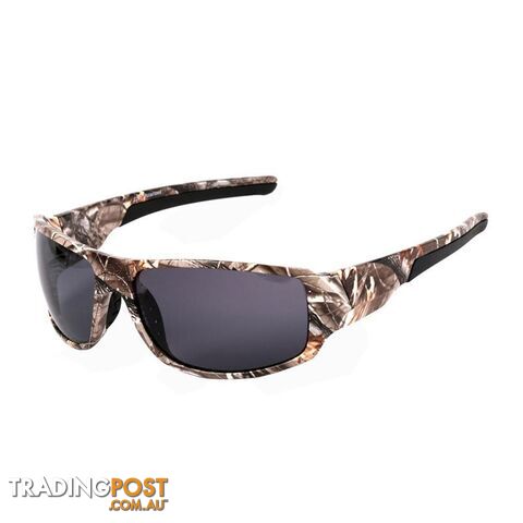  2218MIC1Top Sport Driving Fishing Sun Glasses Camouflage Frame Polarized Sunglasses Men/Women Designer