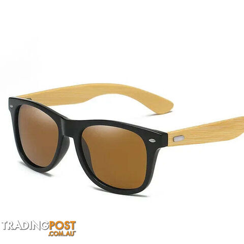 Afterpay Zippay teaFashion Wood Men's Ultraviolet Sunglasses Classic Male Driving Riding UV400 Sports Sun Glasses Eyewear Wooden Bamboo Eyeglasses