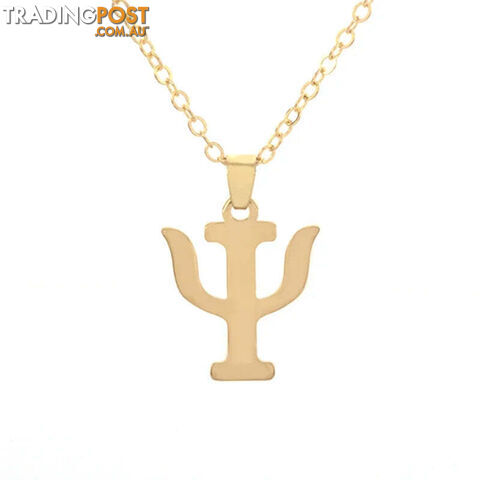 Afterpay Zippay C97-goldAnchor Pendant Necklace Men Women Creative Design Religious Power Amulets Jewelry Accessories