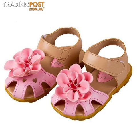Afterpay Zippay Pink / 9Summer children shoes girls sandals princess beautiful flower Sandals baby Shoes sneakers sapato infantil menina