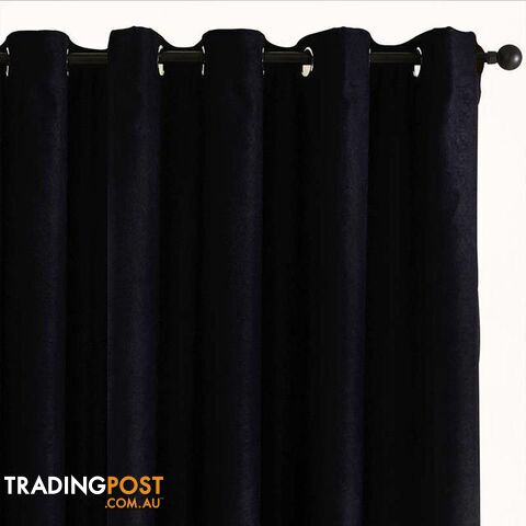  Black / W400 x H270cm / 5 Pull Pleated TapeSolid Blackout Curtains for Living Room Bedroom Velvet Fabrics for Curtains Window Treatments Cortinas Drapes Children