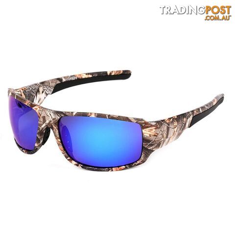  2218MIBTop Sport Driving Fishing Sun Glasses Camouflage Frame Polarized Sunglasses Men/Women Designer