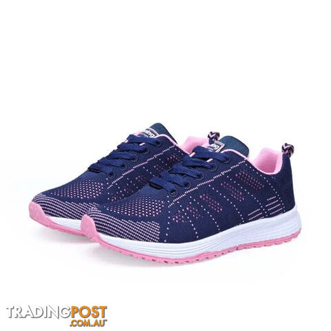 Afterpay Zippay 40 / BlueWomen's Casual Flats Air Mesh Breathable Trainers Ladies Shoes Female Sneakers Women Basket