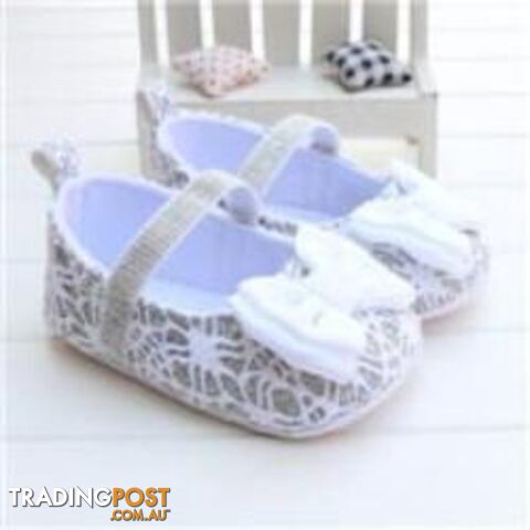  15 / 13-18 Monthsborn Baby Girls Flower Shoes Toddler Soft Bottom Kids Crib First Walkers Shoes