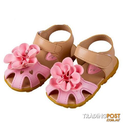 Afterpay Zippay Pink / 8Summer children shoes girls sandals princess beautiful flower Sandals baby Shoes sneakers sapato infantil menina