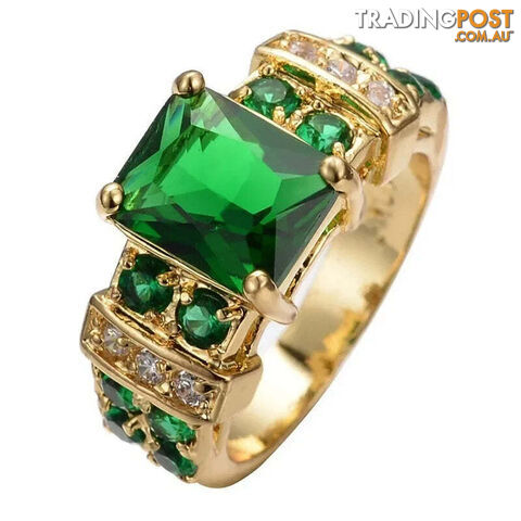 Afterpay Zippay 13 / AJZ598greenVintage Jewelry Rings for Men Gothic Stainless Steel Ring Gold Color Fidget Ring Mens Jewellery Indian Jewelr