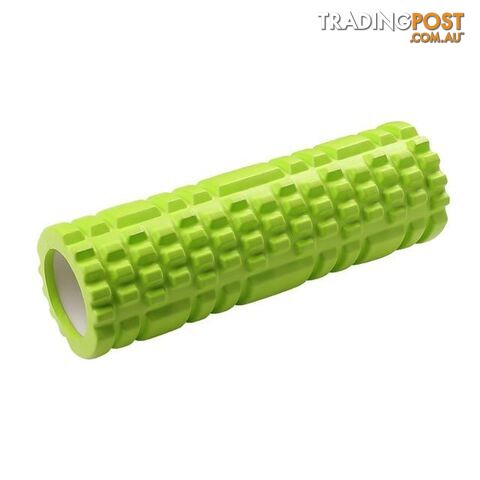  GreenSport Fitness Foam Roller Eva for Massage Roller Black 30cm Standard Exercises Physical Therapy Soft Yoga Block Pilates Home Gym