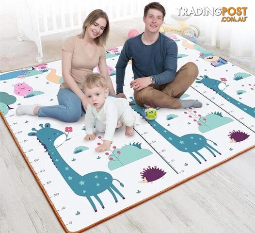  180cmX150cmX1cmBaby Crawling Mat Thick Living Room Children's Home Foam Animals Play Mat Moisture-proof Game Gym Rug Kids Carpet