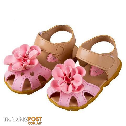 Afterpay Zippay Pink / 7Summer children shoes girls sandals princess beautiful flower Sandals baby Shoes sneakers sapato infantil menina