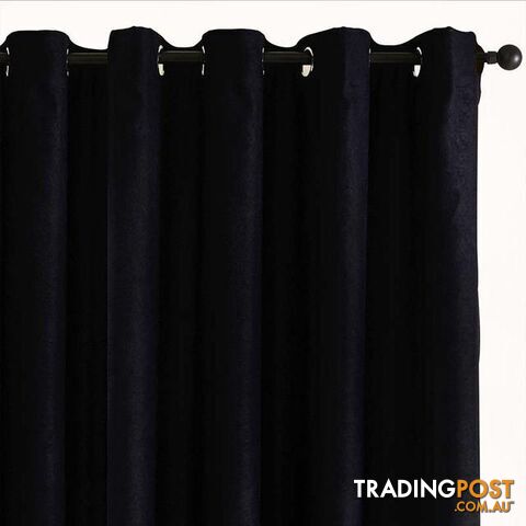  Black / Custom Size / 5 Pull Pleated TapeSolid Blackout Curtains for Living Room Bedroom Velvet Fabrics for Curtains Window Treatments Cortinas Drapes Children