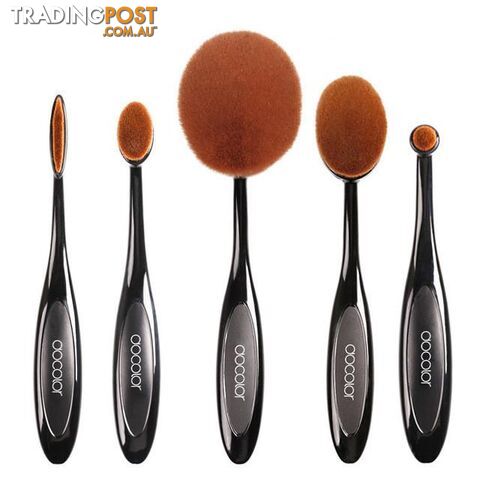 Afterpay Zippay Type1Promotion!makeup brushes Tooth Brush Shape Oval Makeup Brush Set 10pcs/6pcs/5pcs Professional Foundation Powder Brush Kit holder