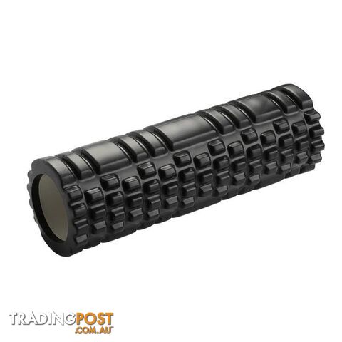  BlackSport Fitness Foam Roller Eva for Massage Roller Black 30cm Standard Exercises Physical Therapy Soft Yoga Block Pilates Home Gym