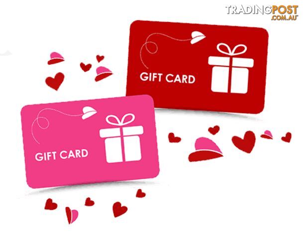  $10.00Valentines Day Clothing Bargains Australia Gift Card - Afterpay Shop Humm Latitude Pay Zippay Laybuy available
