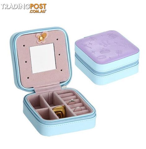  ZILANXIAOJewelry Packaging Box Casket Box For Exquisite Makeup Case Cosmetics Beauty Organizer Container Boxes Graduation Birthday Gift