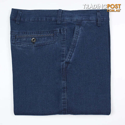 Afterpay Zippay Blue jeans / 39Stretch Slim Fit Men's Jeans Designer High Quality Classic Denim Pants Summer Baggy Jeans Men Fashion Elasticity