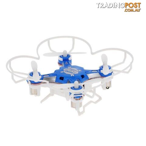  BlueOriginal 124 Micro Pocket Drone 4CH 6Axis Gyro Switchable Controller Mini Quadcopter RTF RC Helicopter Kids Toys