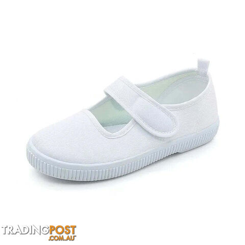 Afterpay Zippay 1976 / 22White Canvas Shoes For Baby Boys Girls Casual Shoes Children Cute Soft Sole Walking Shoes Toddler Kids Footwear