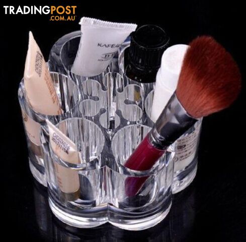  ClearCrystal Make Up Cosmetic container Storage Case Box Container/Bathroom Organizer/Jewelry Organizer Case Acrylic Makeup Pen Box
