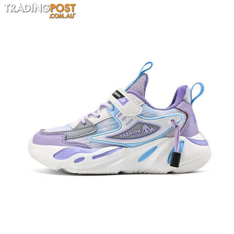 Afterpay Zippay purple / 27Girls Sneakers Children Casual Shoes Fashion Platform Kids School Sports Shoes for Girl