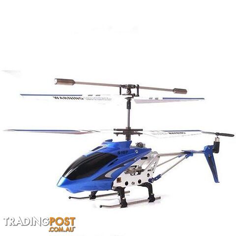  BlueOriginal Syma S107G S107 Mini Drones 3CH RC Flying Toy Gyro Radio Control Metal Alloy Fuselage RC Helicoptero Mini Copter Toys