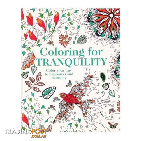 Colour in Book Traquility - 9781474852555