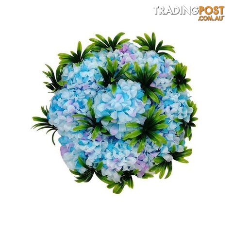 Artificial Centrepiece Flower Blue - 800396