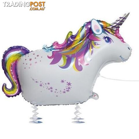 Unicorn 90.1cm (35.5) Walking Foil Balloon - 011179536405