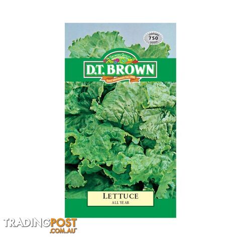 Lettuce All Year Seeds - 5030075022237