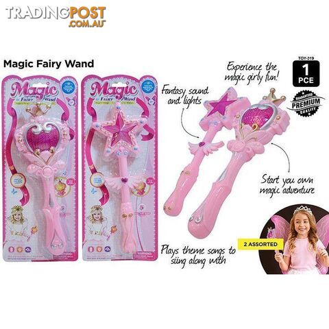 Fairy Wand Toy with Sounds and Lights - 9315892264050