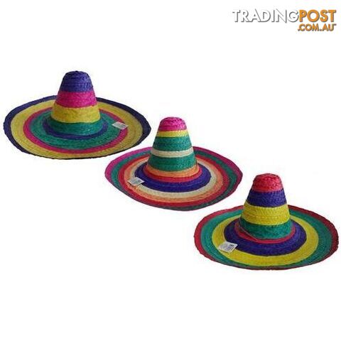 Sombrero Multi Colour - Adult - 9311965065838
