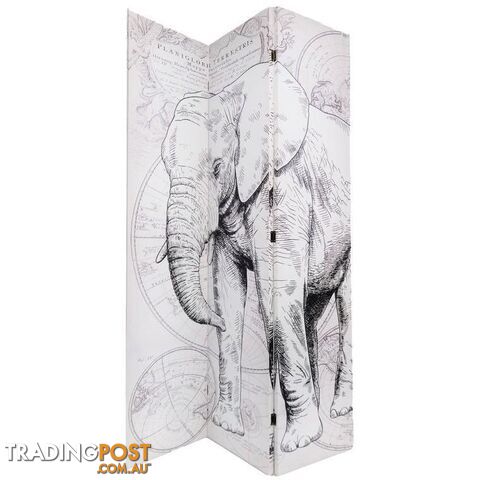 Decorative Room Divider Elephant 3 Panel - 9328644059538
