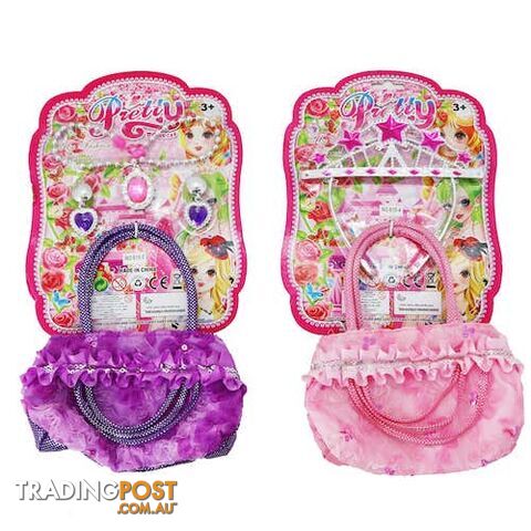 Jewellery and Purse Playset Assorted Colours - 9328644051167