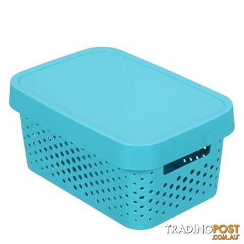 Hudson Basket with Lid 26x17x12cm - 9340957044513 - photo 3 of 3