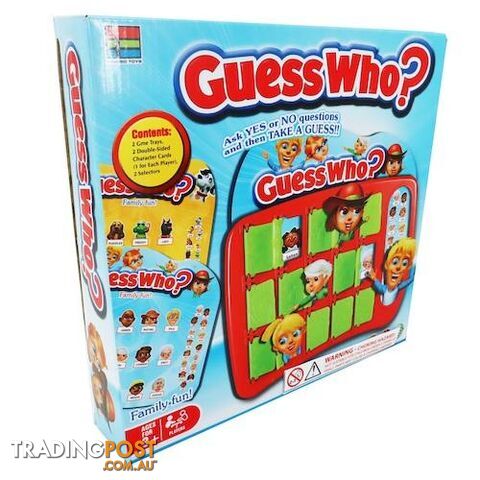 Family Board Game Guess Who - 9328644051785