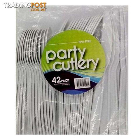 Party Cutlery Set 42 Pk - 9328644024994
