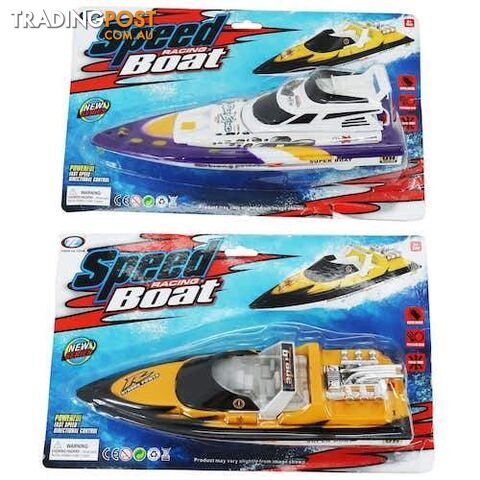 Speed Boat Battery Operated - 9328644051136