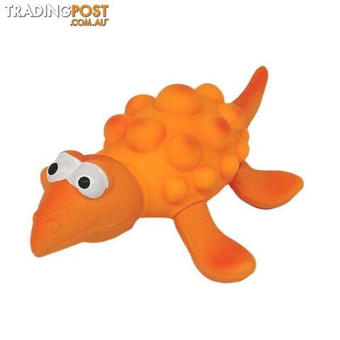 Pet Toy Latex Dinosaur Orange 21cm - 800470