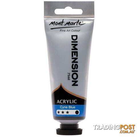 Dimension Acrylic Paint 75ml - Cyan Blue - 9328577016080