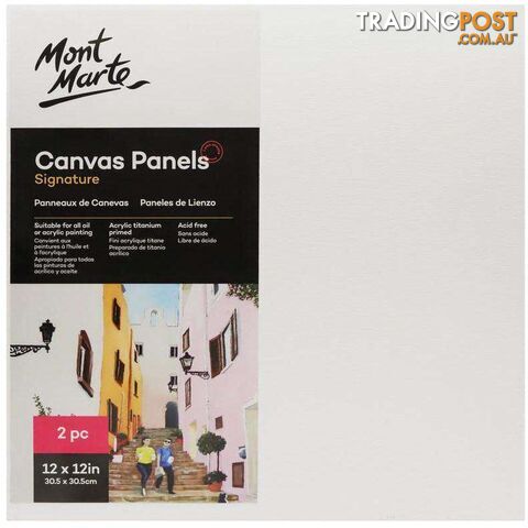 Signature Canvas Panels 2pc 30.5 x 30.5cm (12 x 12in) - 9328577006975