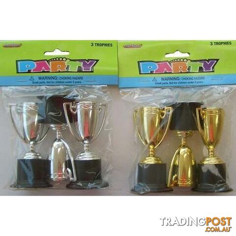 3 Trophies - Silver And Gold - 9311965159421