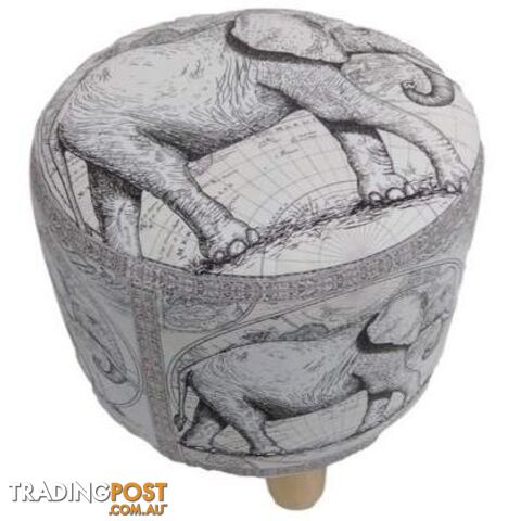 Cushion Stool Zen Elephant - 9328644059576