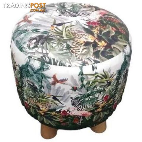Cushion Stool Zen Jungle - 9328644059477