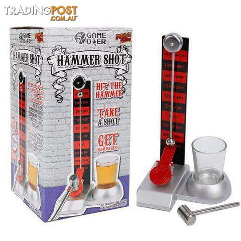 Hammer Shot Adult Drinking Fun Party Game - 9328644051020