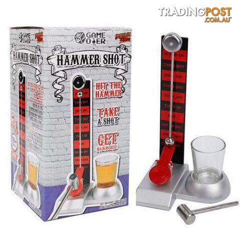 Hammer Shot Adult Drinking Fun Party Game - 9328644051020