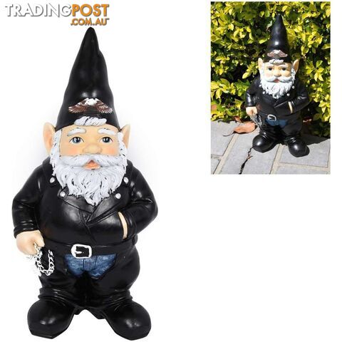 Biker Garden Gnome 35cm - 9319844530927