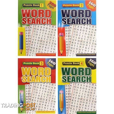 Word Search Book A5 208pg - 9326243210039