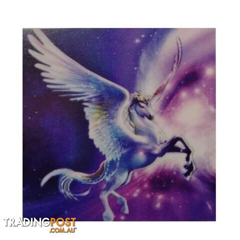 Diamond Art 30x40cm Fantasy Unicorn - 9313559572548